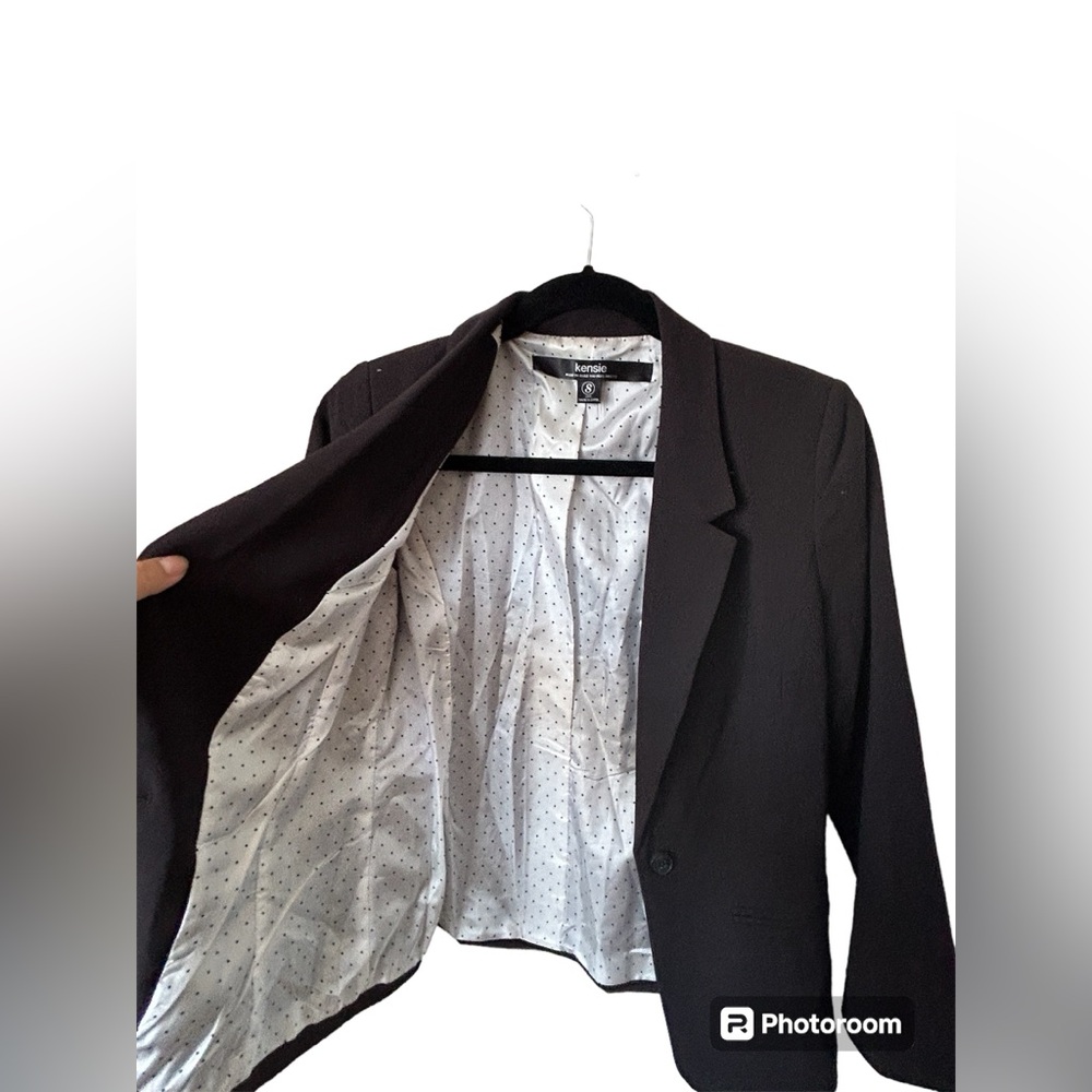 Kensie Black Blazer, Size S - Picture 2 of 6